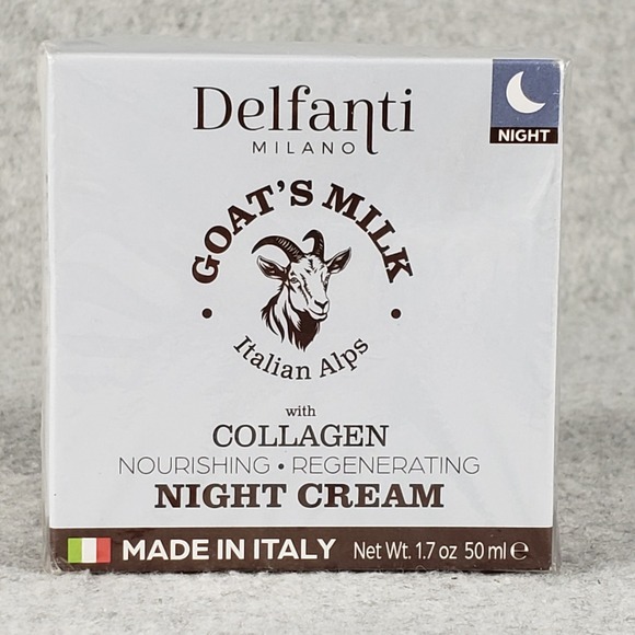 Delfanti Milano Other - Delfanti Milano Night Cream Goat Milk Collagen Regenerating 1.7oz Made in Italy